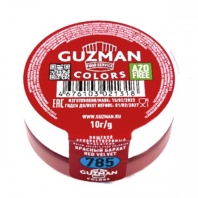 Краситель сухой водорастворимый GUZMAN красный бархат №785, 10гр