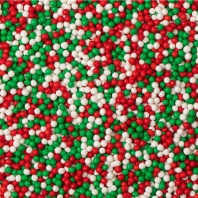 Посыпка Шарики Микс Новый год, 100гр - купить в магазине КондитерХауз Посыпка Шарики Микс Новый год, 100гр