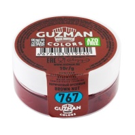 Краситель сухой водорастворимый GUZMAN коричневый ореховый №767, 10гр