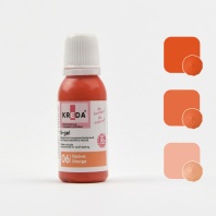 Краситель KREDA S-gel водорастворимый Оранжевый краситель концетрат, 10