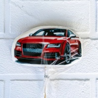 Пряник Машина красная на палочке, 6х11см - купить в магазине КондитерХауз Пряник Машина красная на палочке, 6х11см