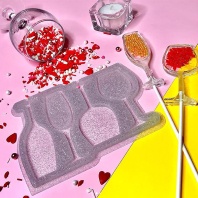 Формы для леденцов Погремушка бокалы, 9 и 10 см