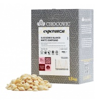 Белая твердая лауриновая глазурь CHOCOVIC Esperanza