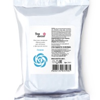 Сахарная мастика Топ Декор, Синия, 600гр - купить в магазине КондитерХауз Сахарная мастика Топ Декор, Синия, 600гр