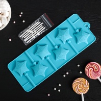 Форма для леденцов и мороженого Звездочет, 9,5 х 24 см