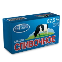Масло сливочное Экомилк 82,5%, 450 гр