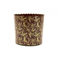 Бумажная форма для куличей 134х95мм. Узоры - купить в магазине КондитерХауз Бумажная форма для куличей 134х95мм. Узоры