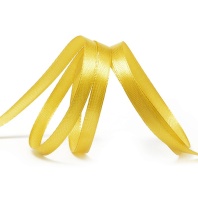 Лента атласная 6 мм Золотая - купить в магазине КондитерХауз Лента атласная 6 мм Золотая