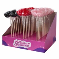 Леденцы на палочке Усы и Губы, 25гр - купить в магазине КондитерХауз Леденцы на палочке Усы и Губы, 25гр