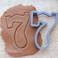 Форма для пряников Цифра 7, 10см