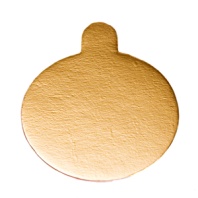 Подложки для пирожных круглые с ручкой, 10см