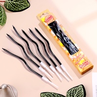 Свечи для торта витые Серпантин, Мокрый асфальт, 6 шт - купить в магазине КондитерХауз Свечи для торта витые Серпантин, Мокрый асфальт, 6 шт