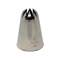 Кондитерская насадка закрытая звезда №849 Tulip - купить в магазине КондитерХауз Кондитерская насадка закрытая звезда №849 Tulip