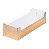 Коробка для рулета Золотая 300х110х80 мм