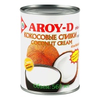 Кокосовые сливки AROY-D, 560мл - купить в магазине КондитерХауз Кокосовые сливки AROY-D, 560мл