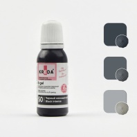 Краситель KREDA S-gel водорастворимый Черный насыщенный краситель концетрат, 10мл - купить в магазине КондитерХауз Краситель KREDA S-gel водорастворимый Черный насыщенный краситель концетрат, 10мл
