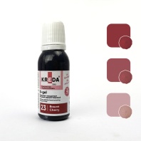 Краситель KREDA S-gel водорастворимый Вишня краситель концетрат, 10мл - купить в магазине КондитерХауз Краситель KREDA S-gel водорастворимый Вишня краситель концетрат, 10мл