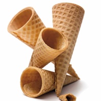 Вафельный рожок с ровными краями, 65 мм - купить в магазине КондитерХауз Вафельный рожок с ровными краями, 65 мм