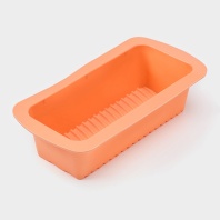 Силиконовая форма для выпечки Хлеб Доляна, 27,5х13,5х7см