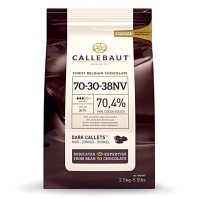Шоколад Callebaut горький 70,4% - купить в магазине КондитерХауз Шоколад Callebaut горький 70,4%
