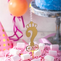 Топпер свеча Цифра ?