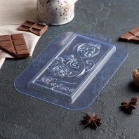 Форма для шоколада Плитка 8 Марта 2