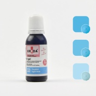 Краситель KREDA S-gel водорастворимый Голубой краситель концетрат, 10мл - купить в магазине КондитерХауз Краситель KREDA S-gel водорастворимый Голубой краситель концетрат, 10мл