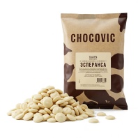 Белая твердая лауриновая глазурь CHOCOVIC Esperanza