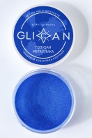 Кандурин плотный Голубая Металлика GLICAN, 5 гр - купить в магазине КондитерХауз Кандурин плотный Голубая Металлика GLICAN, 5 гр