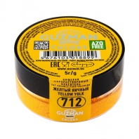 Краситель сухой жирорастворимый GUZMAN желтый яичный №712, 5гр