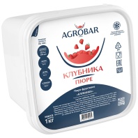 Замороженное пюре Клубника АГРОБАР - купить в магазине КондитерХауз Замороженное пюре Клубника АГРОБАР