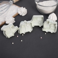 Набор плунжеров кондитерских Машинки, 4 шт