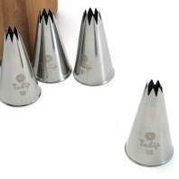 Кондитерская насадка открытая звезда №18 Tulip - купить в магазине КондитерХауз Кондитерская насадка открытая звезда №18 Tulip