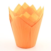 Форма бумажная Тюльпан оранжевый 50х80, 50 шт