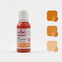 Краситель KREDA S-gel водорастворимый Оранжевый электро краситель концетрат, 20мл - купить в магазине КондитерХауз Краситель KREDA S-gel водорастворимый Оранжевый электро краситель концетрат, 20мл