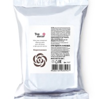 Сахарная мастика Топ Декор, Коричневая, 600гр - купить в магазине КондитерХауз Сахарная мастика Топ Декор, Коричневая, 600гр