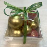 Шары из шоколадной глазури Новогодние, набор 11 шт - купить в магазине КондитерХауз Шары из шоколадной глазури Новогодние, набор 11 шт