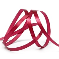 Лента атласная 6 мм Бордо