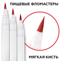 Пищевой фломастер Топ Декор, красный - купить в магазине КондитерХауз Пищевой фломастер Топ Декор, красный
