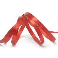 Лента атласная 6 мм Красная