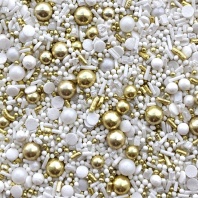 Кондитерская посыпка MIXIE Золотая свадьба, 50 гр