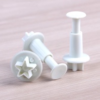 Набор плунжеров кондитерских Звездочка, 3 шт