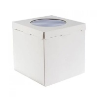 Коробка для тортов с окном 36х36х36см - купить в магазине КондитерХауз Коробка для тортов с окном 36х36х36см