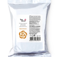 Сахарная мастика Топ Декор, оранжевая, 600гр
