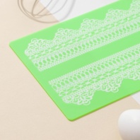 Коврик для айсинга Кружево 38х16 см