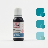 Краситель KREDA S-gel водорастворимый Бирюза краситель концетрат, 10мл - купить в магазине КондитерХауз Краситель KREDA S-gel водорастворимый Бирюза краситель концетрат, 10мл