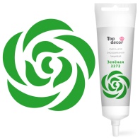 Краситель Топ Декор Зелёный 100гр. - купить в магазине КондитерХауз Краситель Топ Декор Зелёный 100гр.
