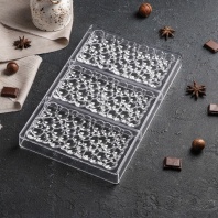 Форма для шоколада Воздушный, 3 ячейки - купить в магазине КондитерХауз Форма для шоколада Воздушный, 3 ячейки