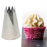 Кондитерская насадка открытая звезда №828 Tulip - купить в магазине КондитерХауз Кондитерская насадка открытая звезда №828 Tulip