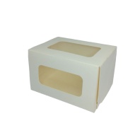 Коробка для рулета белая 160х120х100мм ForGenika Roll I Window